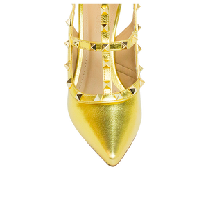 Scarpin Mona 8 Dourado
