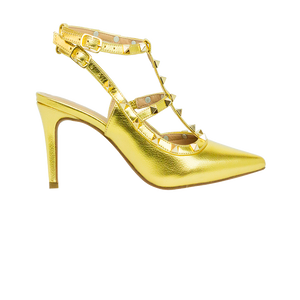 Scarpin Mona 8 Dourado