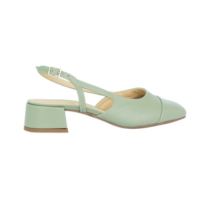 Scarpin Vonda Low Oliva