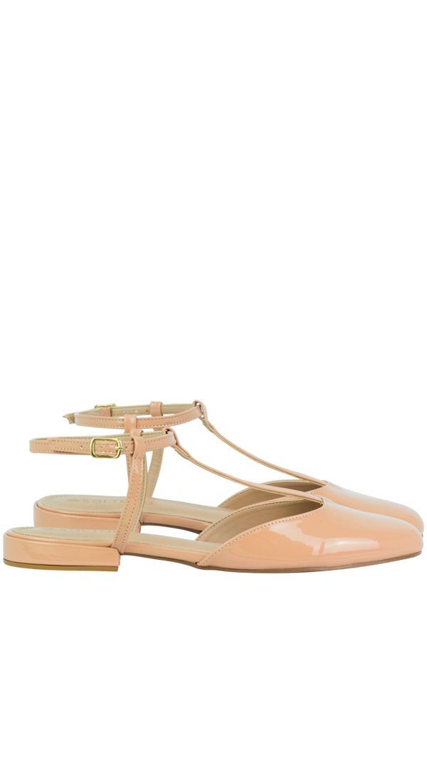 Sapatilhas Janet Flat Nude