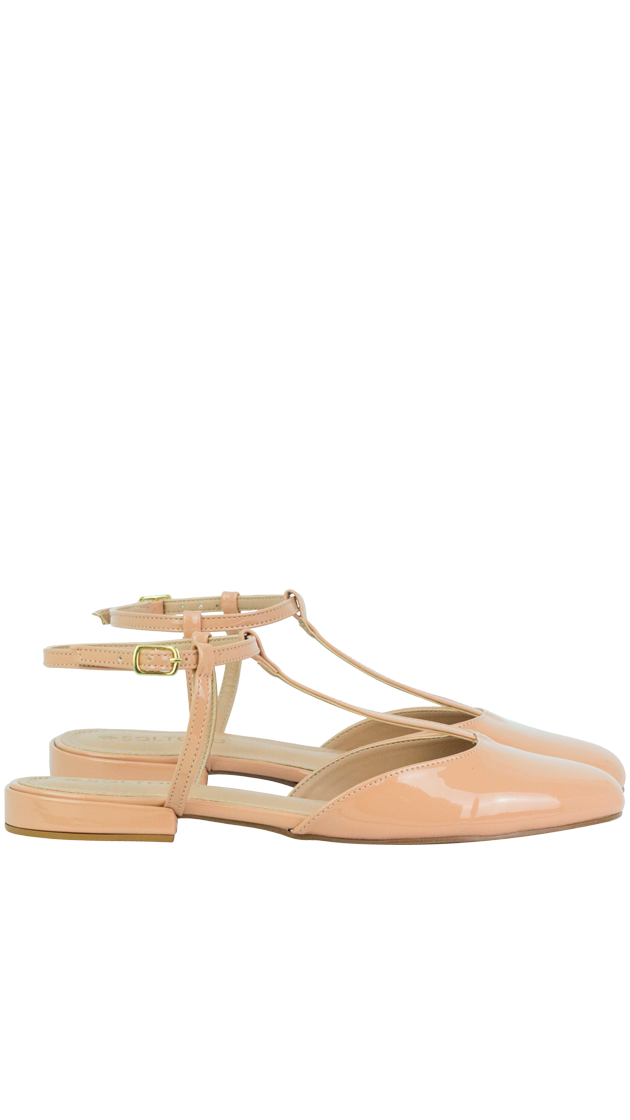 Sapatilhas Janet Flat Nude