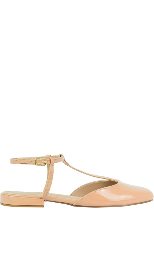 Sapatilhas Janet Flat Nude