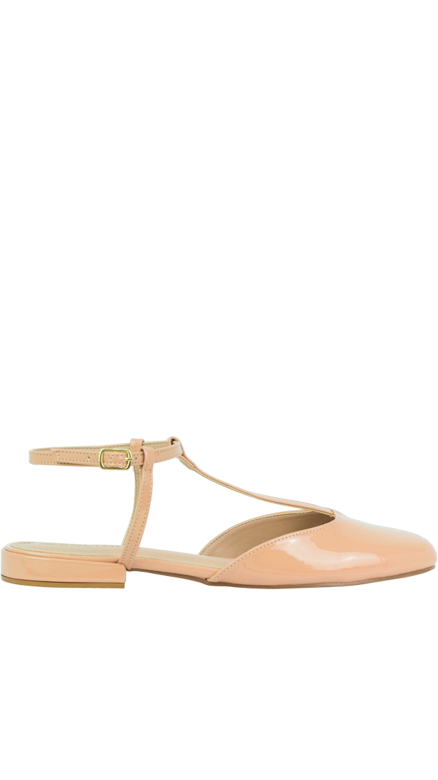 Sapatilhas Janet Flat Nude