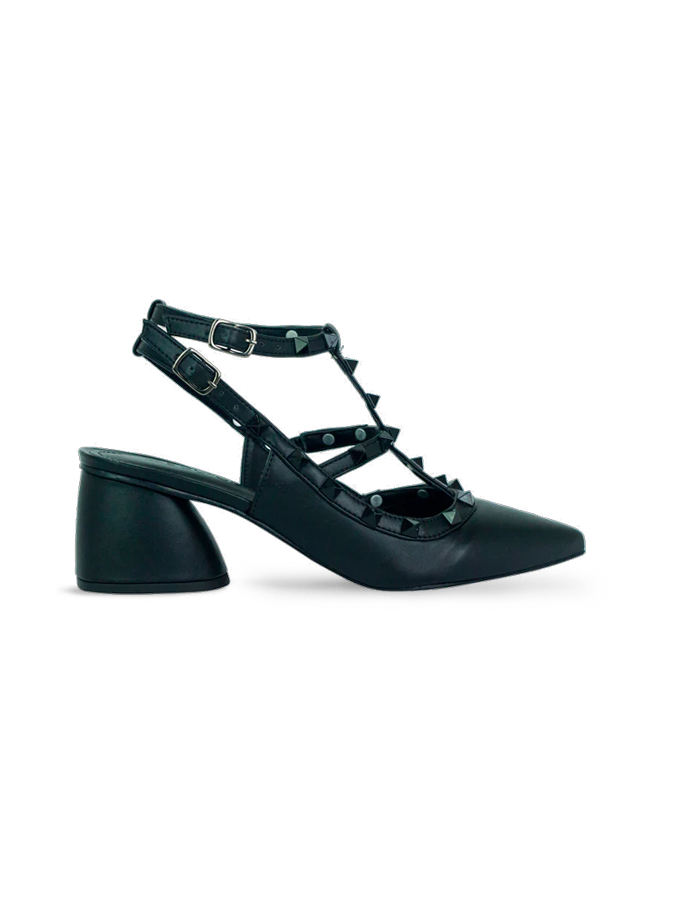 Scarpin Mona Low New Preto