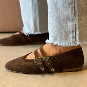 Sapatilha Keila Marrom