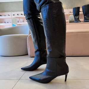 Bota Britney Preto