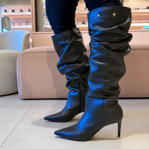 Bota Slouch Preto