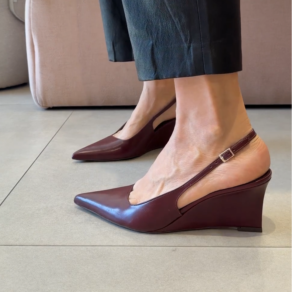 Scarpin Maju Vinho