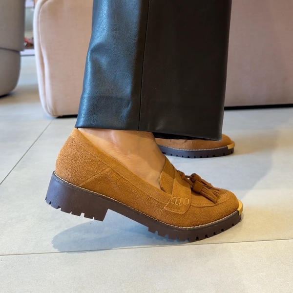 Mocassim Dane Caramelo